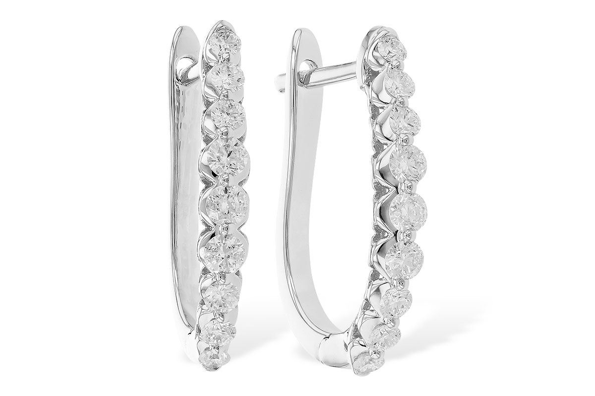 D328-93751: EARRINGS .50 TW