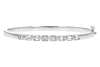D328-93778: BANGLE 2.00 TW EMERALD CUTS