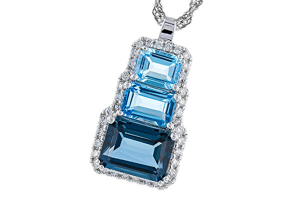 D328-93806: NECK 2.48 TW BLUE TOPAZ 2.64 TGW