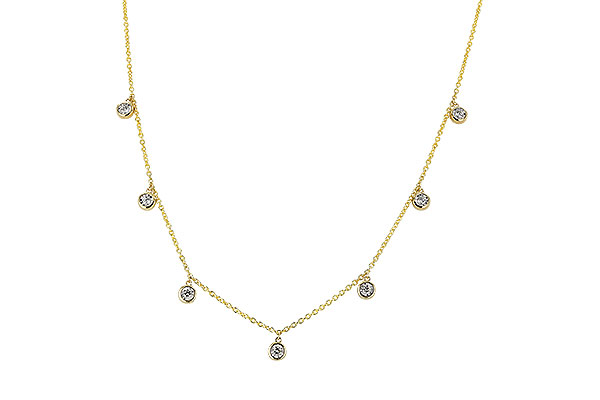 D328-98315: NECKLACE .32 TW (18")