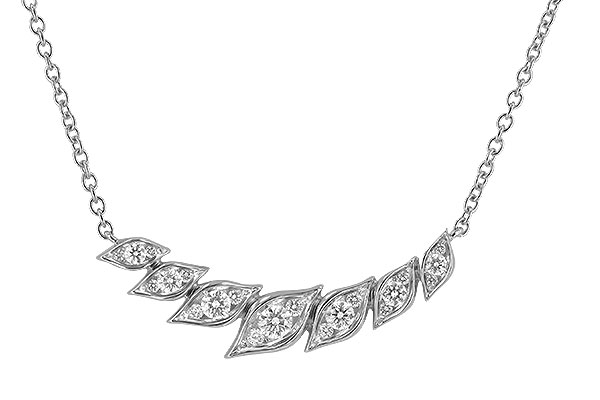 D329-81942: NECKLACE .36 TW