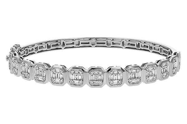 D329-81978: BANGLE .81 TW BAGUETTE 1.00 TW