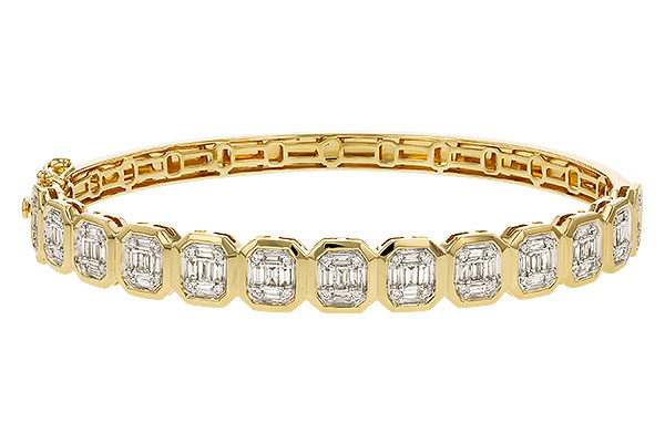 D329-81978: BANGLE .81 TW BAGUETTE 1.00 TW