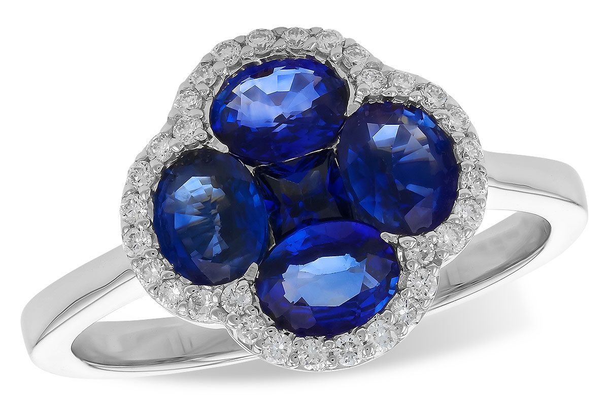 D329-82906: LDS RG 1.72 TW SAPPHIRE 1.87 TGW