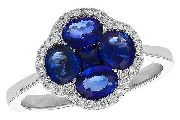 D329-82906: LDS RG 1.72 TW SAPPHIRE 1.87 TGW