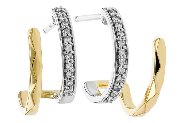 D329-85560: EARRINGS .12 TW