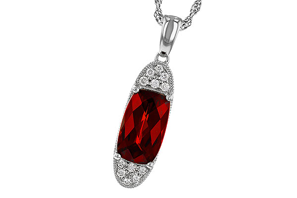 D329-88287: NECK 2.45 GARNET 2.55 TGW