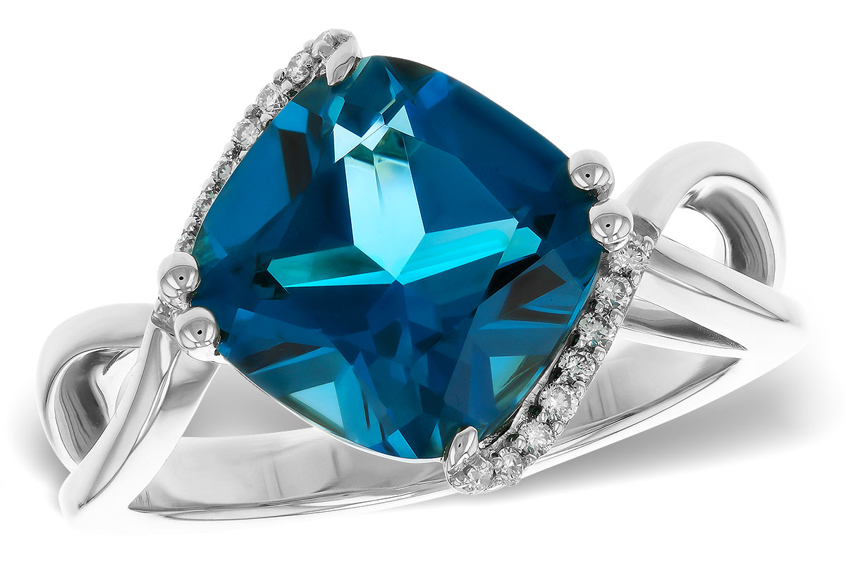 D329-88324: LDS RG 4.42 LONDON BLUE TOPAZ 4.50 TGW (10MM LBT)