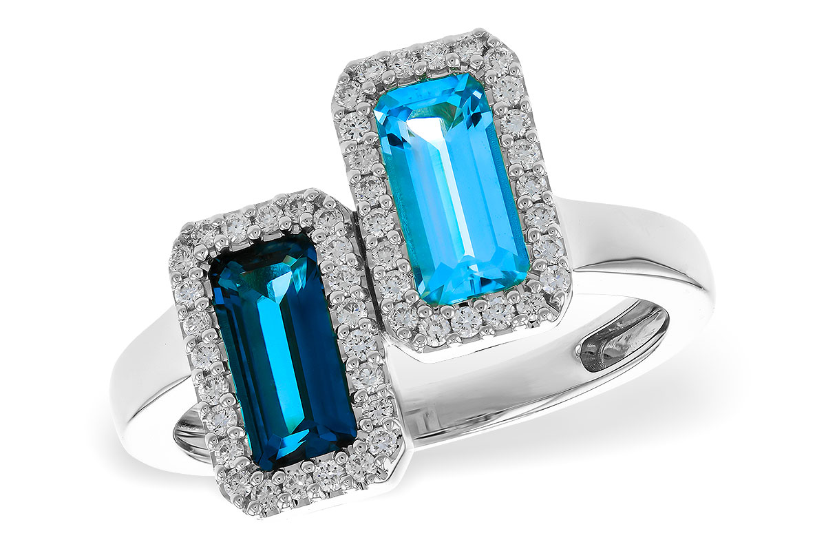 D329-90106: LDS RG 1.68 TW BLUE TOPAZ 1.90 TGW