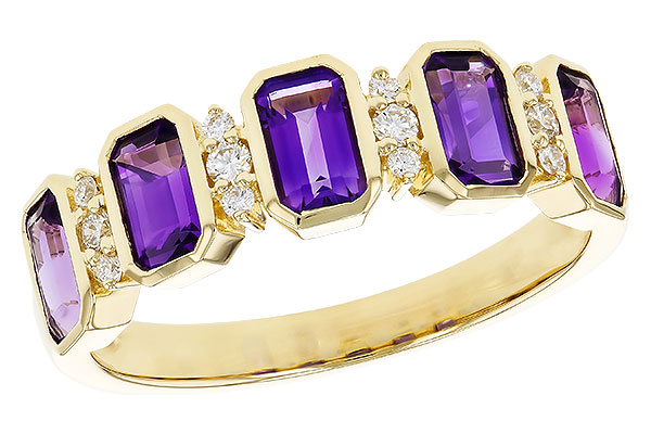 D329-90124: LDS RG 1.18 TW AMETHYST 1.30 TGW