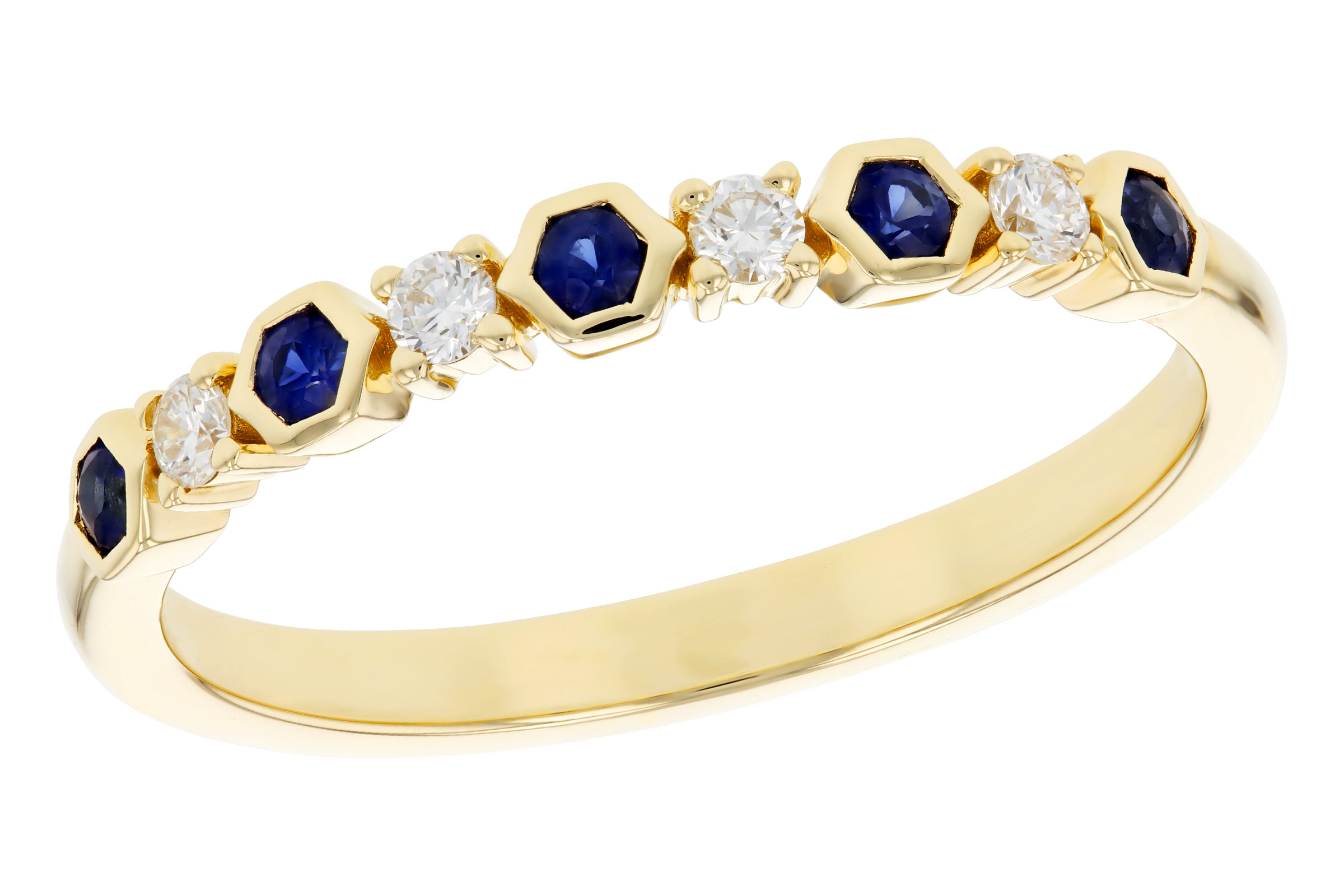 D330-75587: LDS WED RG .14 TW SAPPHIRE .24 TGW