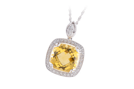 E239-84715: NECK 6.96 CITRINE 7.09 TGW