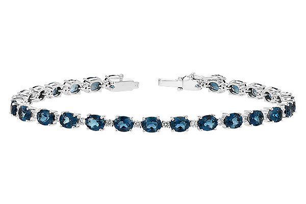 E244-38287: BRACELET 8.97 LONDON BLUE TPZ 9.55 TGW