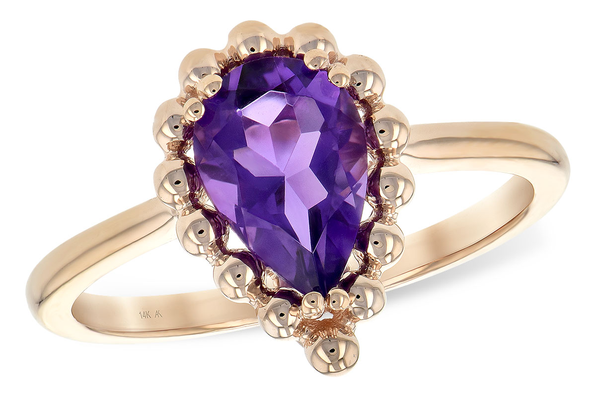 E244-40160: LDS RING 1.06 CT AMETHYST