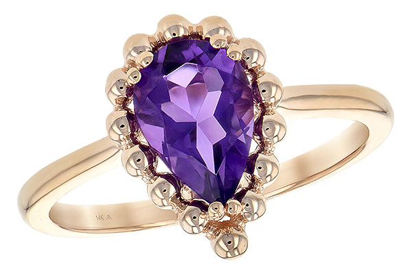 E244-40160: LDS RING 1.06 CT AMETHYST