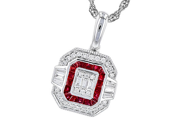 E328-91015: NECK .29 TW RUBY .48 TGW