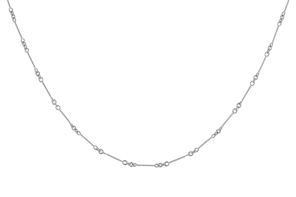 E328-96515: TWIST CHAIN (20IN, 0.8MM, 14KT, LOBSTER CLASP)