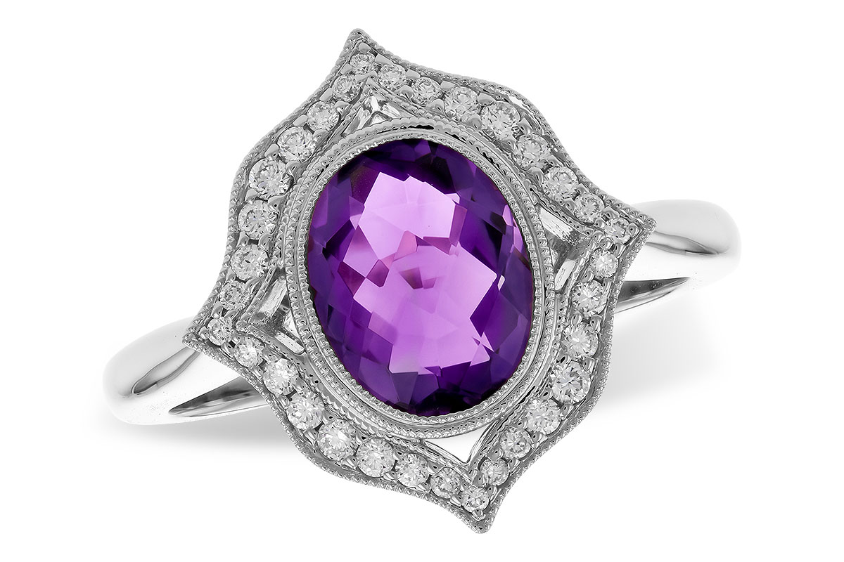 E328-97433: LDS RG 1.52 AMETHYST 1.70 TGW (9x7MM AMY)