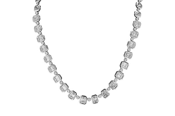 E329-81969: NECKLACE 2.48 BAG 2.95 TW (16")