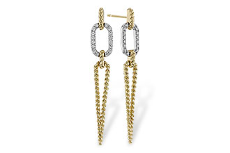 E329-83769: EARRINGS .20 TW