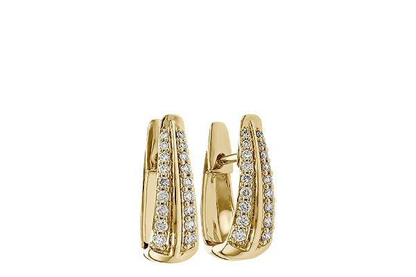 E329-84687: EARRINGS .25 TW