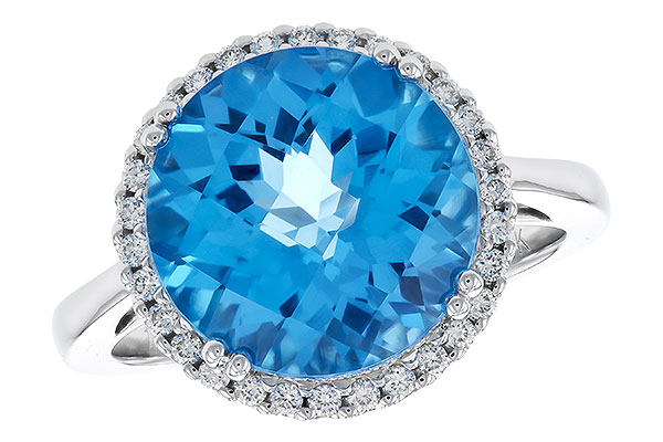 E329-84696: LDS RG 7.20 BLUE TOPAZ 7.42 TGW