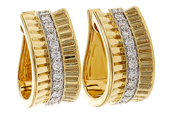 E329-87387: EARRINGS .28 TW
