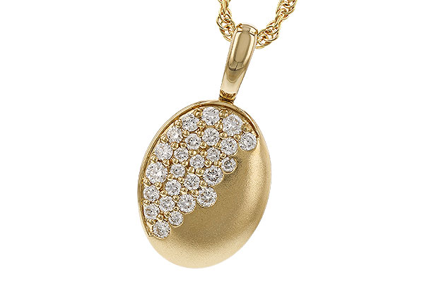 E329-88287: NECKLACE .33 TW