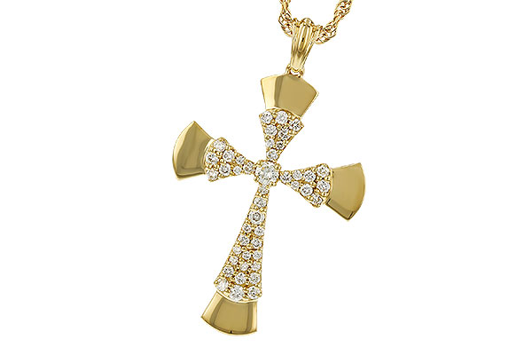 E329-88315: NECKLACE .36 TW