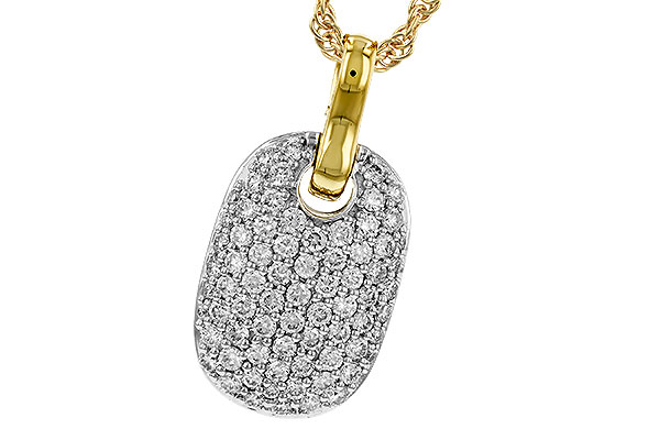 E329-88324: NECKLACE .66 TW