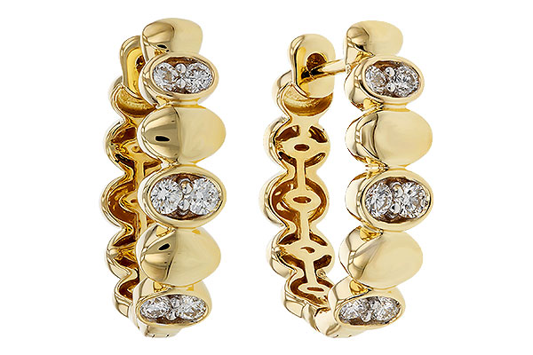 E329-90169: EARRINGS .36 TW