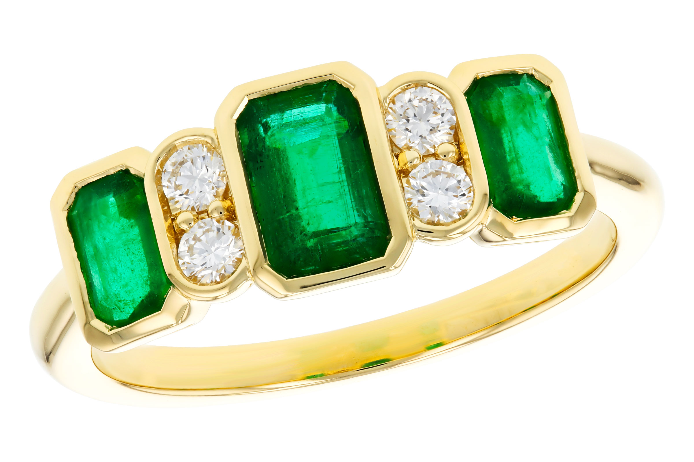 E330-74687: LDS RG 1.04 TW EMERALD 1.19 TGW
