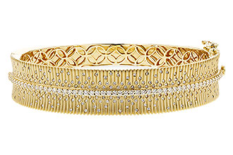 F239-81969: BANGLE BRACELET 1.94 TW (54x63 MM)