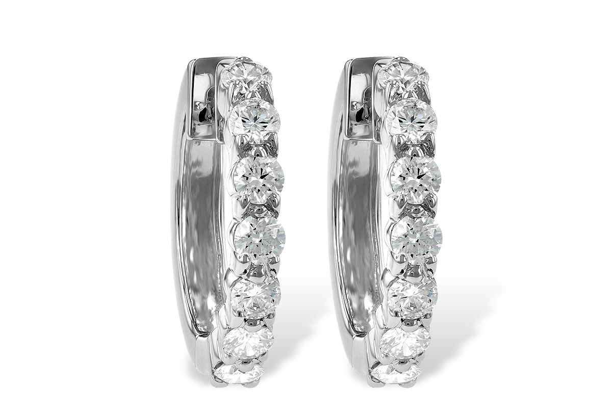 F240-75569: EARRINGS 1.00 CT TW