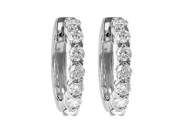 F240-75569: EARRINGS 1.00 CT TW