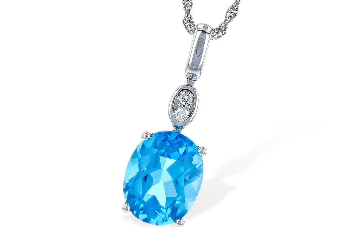 F245-34724: NECK 2.84 BLUE TOPAZ 2.87 TGW (10x8MM BT)