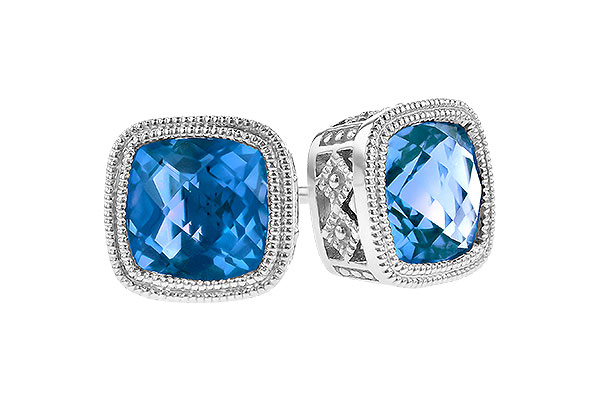 F328-01005: EARR 2.20 TW BLUE TOPAZ