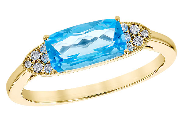 F328-91005: LDS RG 1.44 BLUE TOPAZ 1.52 TGW