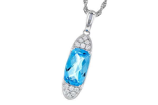 F328-91033: NECK 2.02 BLUE TOPAZ 2.12 TGW