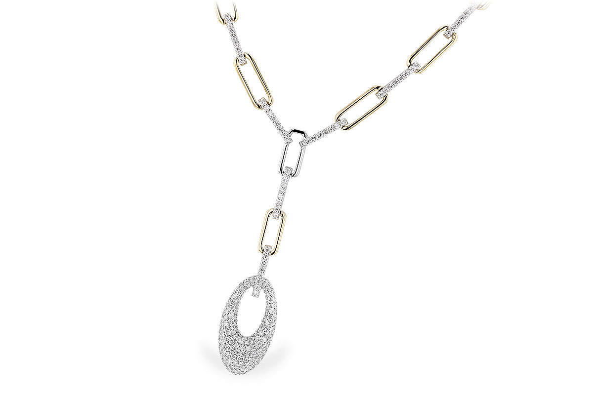 F328-94642: NECKLACE 1.05 TW