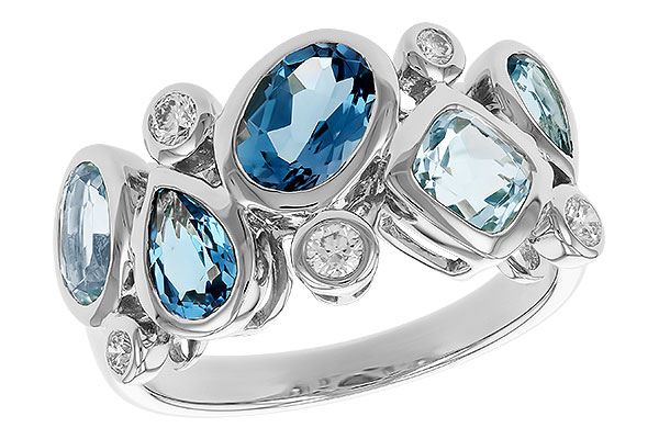 F328-96460: LDS RG 2.57 BLUE TOPAZ TW 2.75 TGW