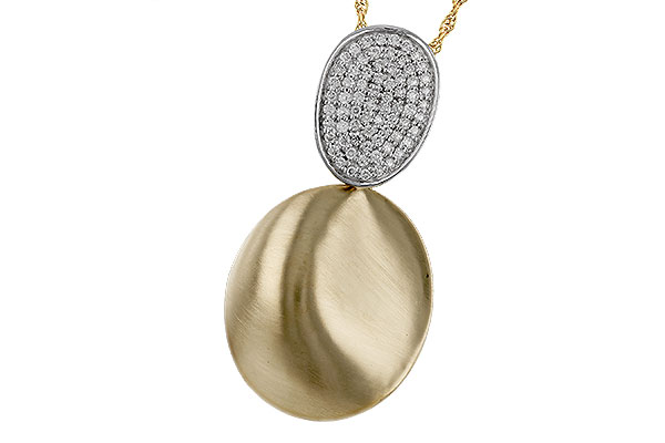 F329-82896: NECKLACE .33 TW