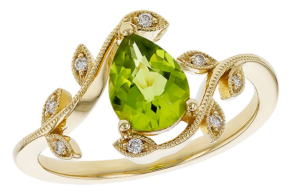 F329-83796: LDS RG 1.16 PERIDOT 1.22 TGW (8x6MM PER)