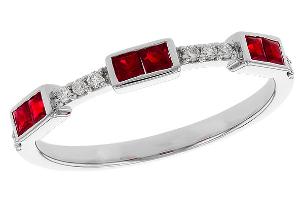 F329-86460: LDS WED RG .34 RUBY .41 TGW