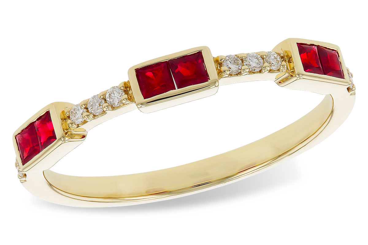 F329-86460: LDS WED RG .34 RUBY .41 TGW