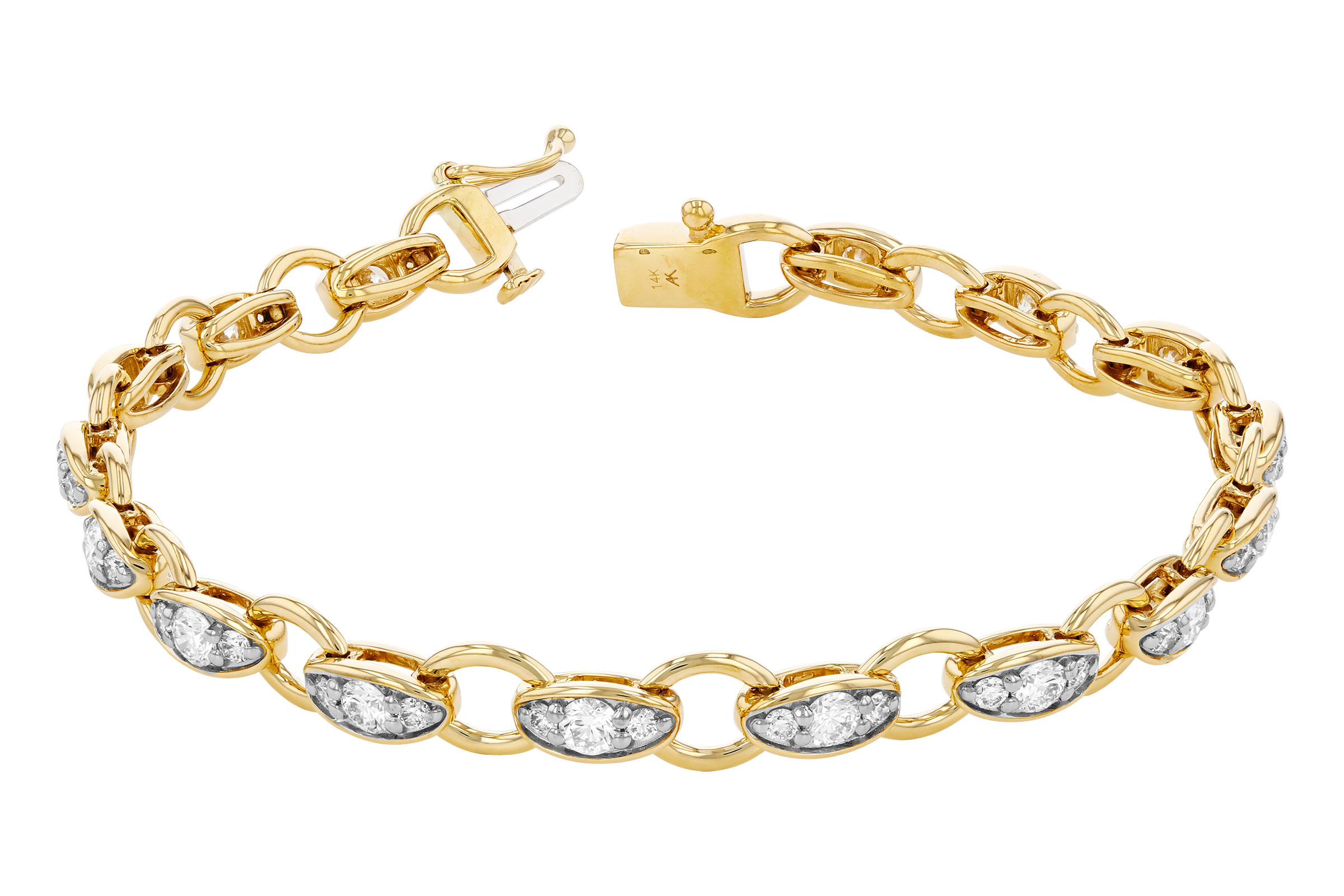 F330-73805: BRACELET 2.20 TW (7")
