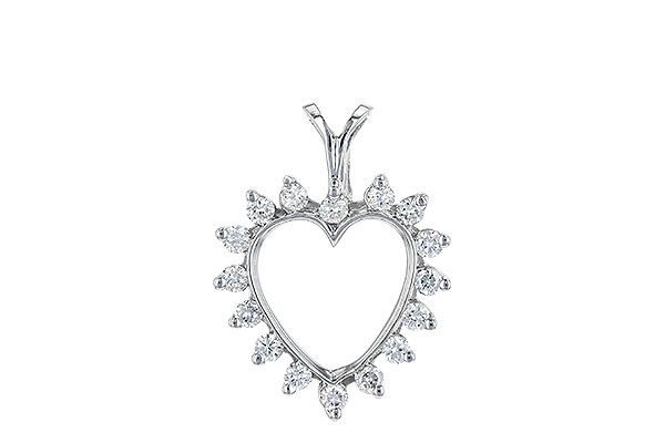 G061-66533: HEART PENDANT .23 TW