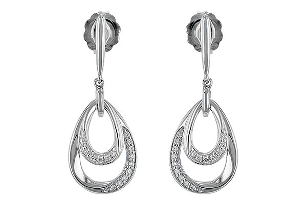 G244-41960: EARRINGS .12 TW