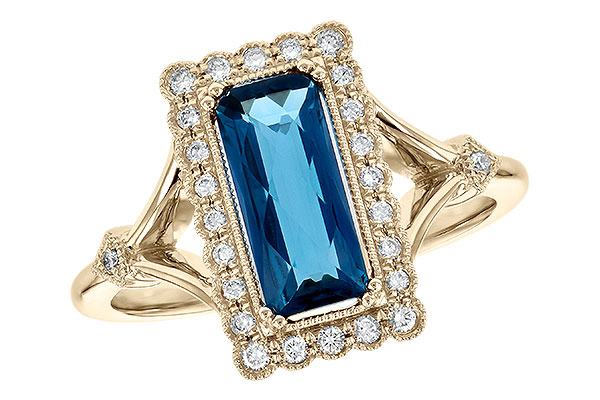 G245-32896: LDS RG 1.58 LONDON BLUE TOPAZ 1.75 TGW