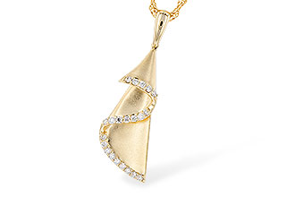 G328-91060: NECKLACE .10 TW